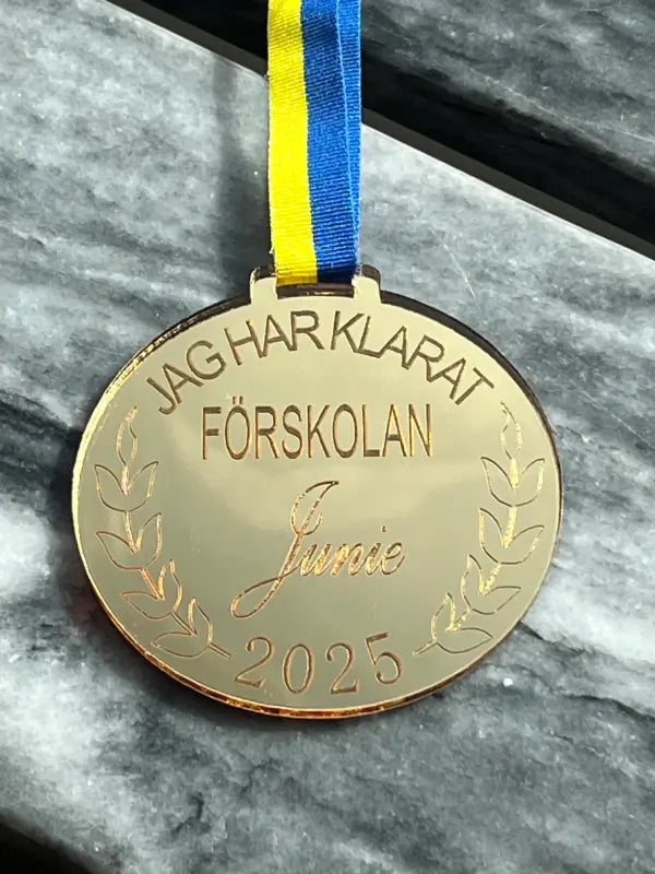 Avslutningsmedalj FÖRSKOLAN