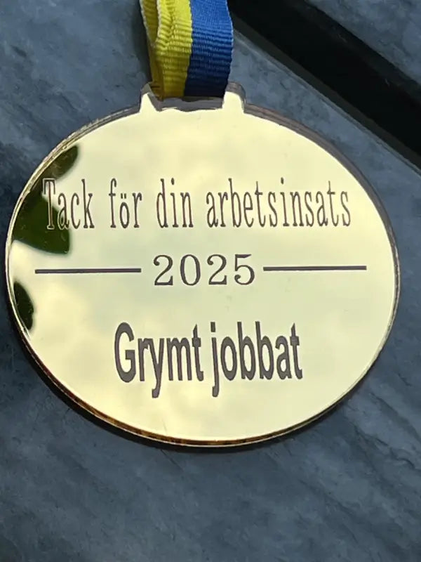 Medalj | Grymt jobbat