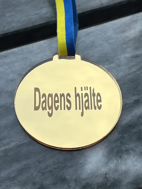 Medalj | Dagens hjälte