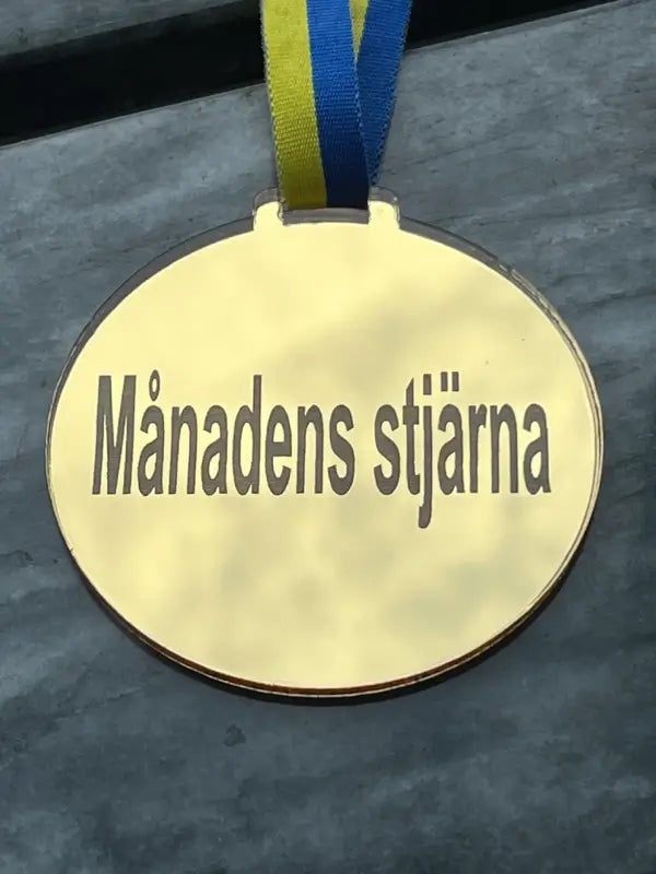 Medalj | Månadens stjärna