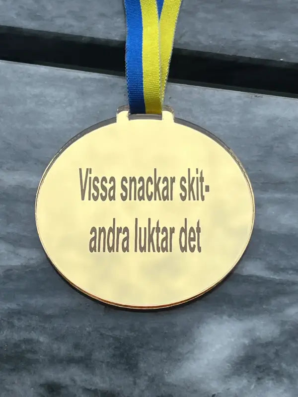 Medalj | rolig