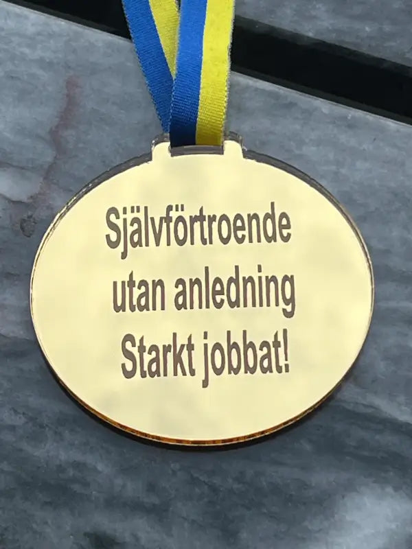 Medalj | Starkt jobbat