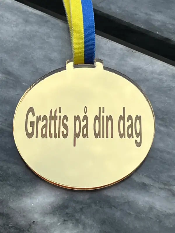 Medalj | Grattis på din dag
