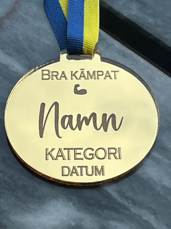 Medalj | Bra kämpat