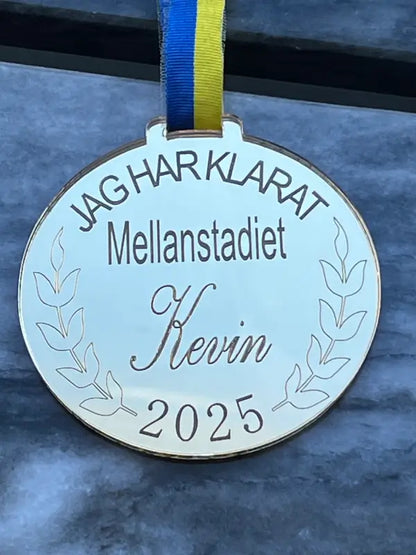 Medalj Mellanstadiet - DinMedalj