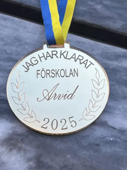 Avslutningsmedalj FÖRSKOLAN