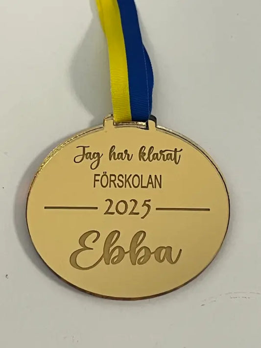 Medalj jag har klarat FÖRSKOLAN