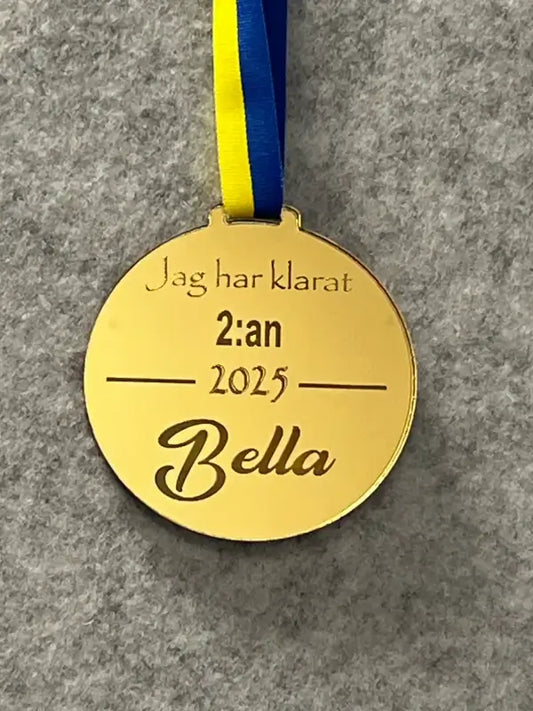 Medalj jag har klarat 2:an - DinMedalj
