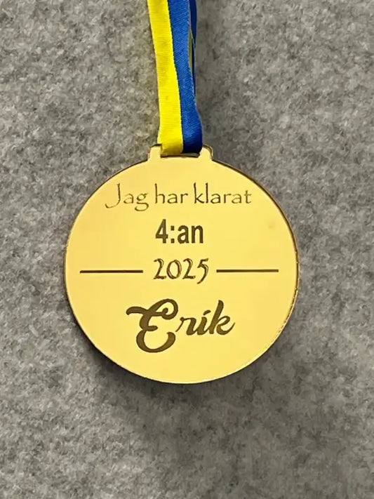 Medalj jag har klarat 4:an - DinMedalj