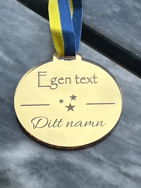 Medalj | Egen text