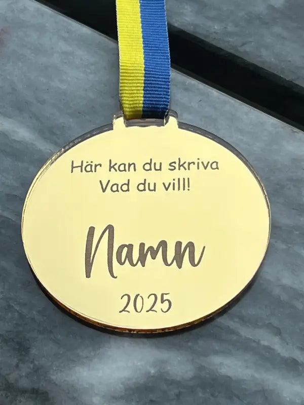 Medalj | Skriv vad du vill