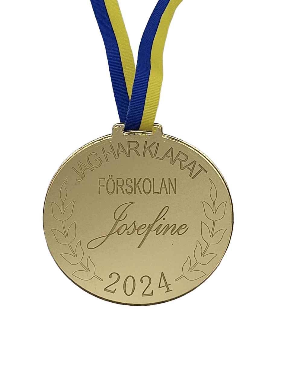 Avslutningsmedalj FÖRSKOLAN