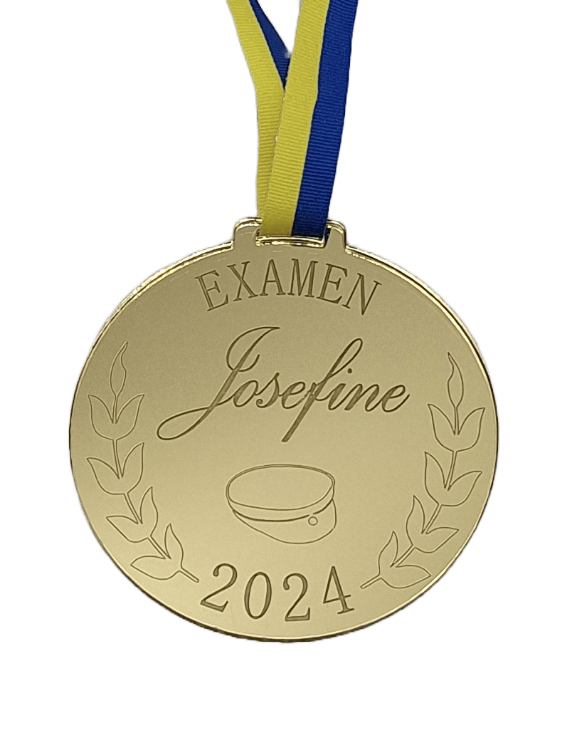 Gör examensdagen oförglömlig med vår Medalj Examen