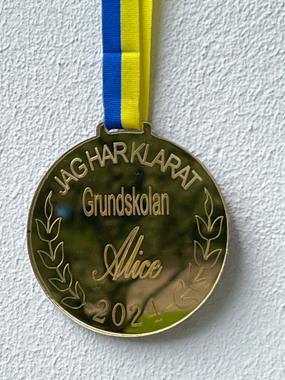 Medalj Grundskolan - DinMedalj