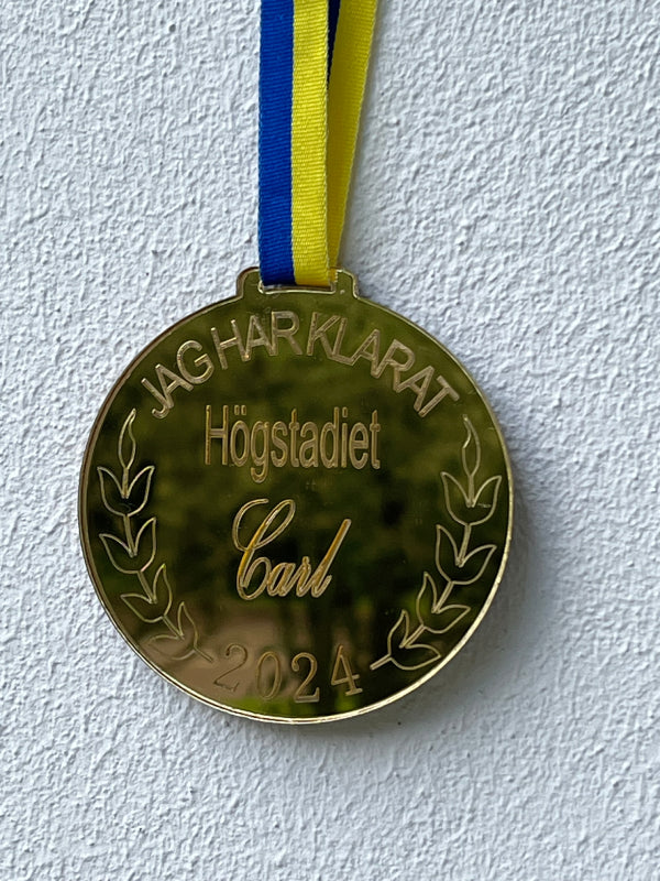 Medalj Högstadiet - DinMedalj