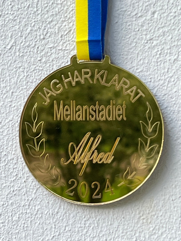 Medalj Mellanstadiet - DinMedalj