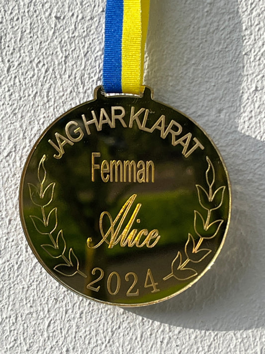 Medalj Femman - DinMedalj