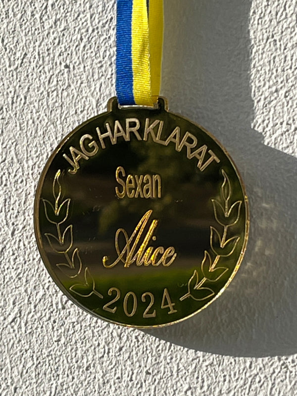 Medalj Sexan - DinMedalj