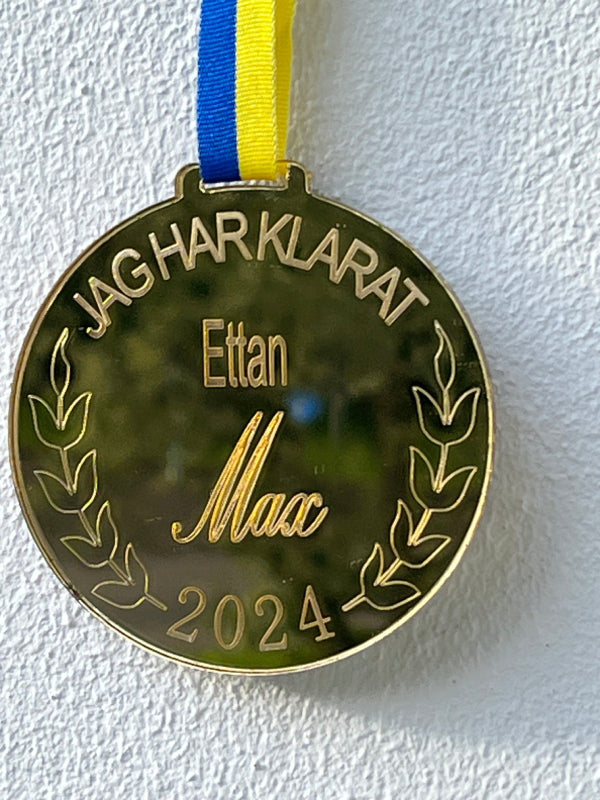 Medalj Ettan - DinMedalj
