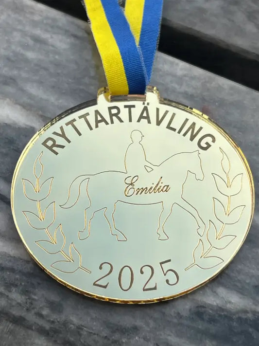 Medalj Ryttartävling