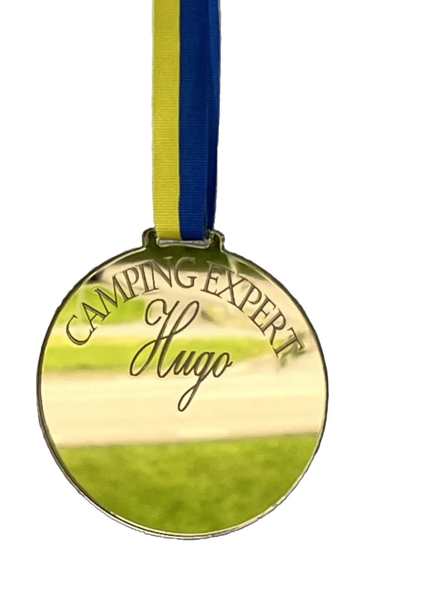Camping | Medalj - DinMedalj