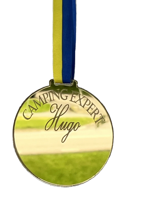 Camping | Medalj - DinMedalj