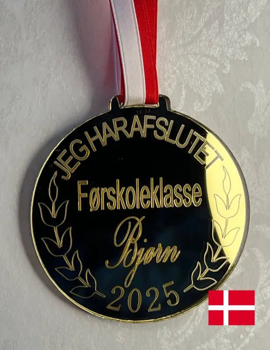 færdiggørelsesmedalje - DinMedalj