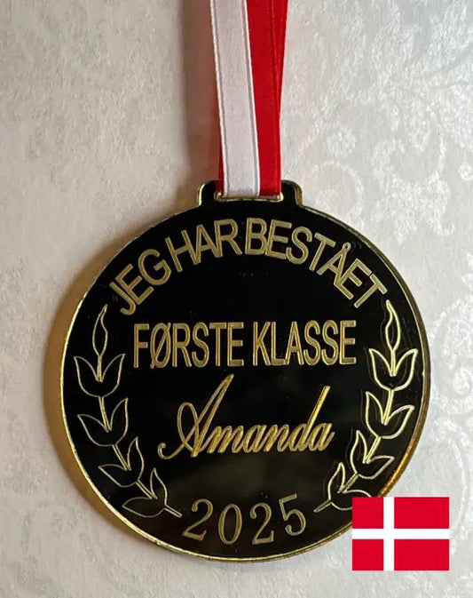 færdiggørelsesmedalje - DinMedalj
