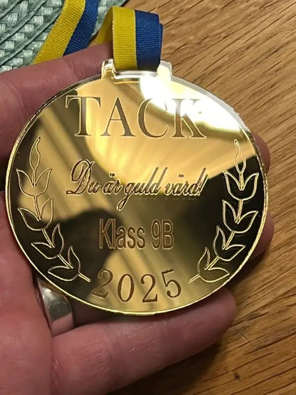 Lärarens medalj | TACK - DinMedalj