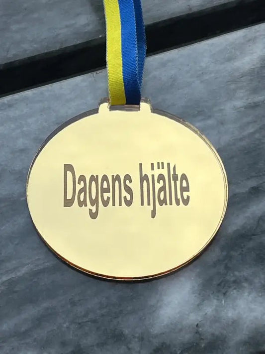 Medalj | Dagens hjälte - DinMedalj
