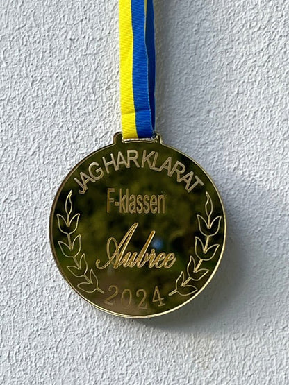 Medalj | F - klassen - DinMedalj