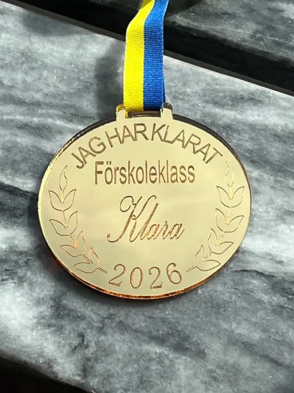 Medalj | Förskoleklass - DinMedalj