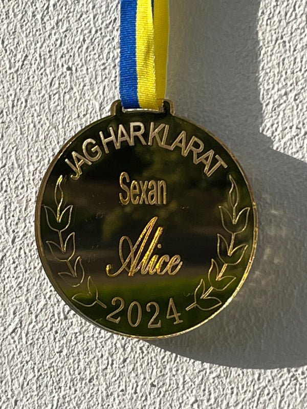 Medalj | Sexan - DinMedalj