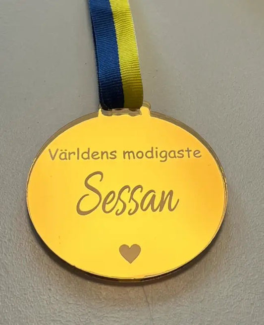 Medalj | Världens modigaste - DinMedalj